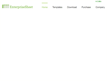 Tablet Screenshot of enterprisesheet.com